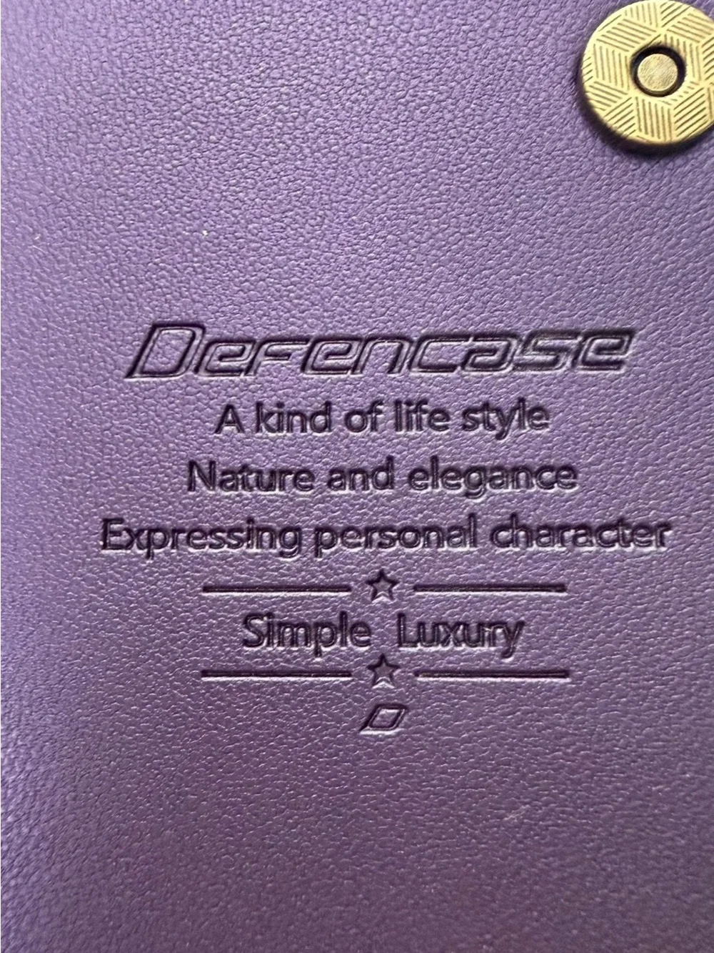 Purple Faux Leather iPhone 12 Mini / 13 Mini Wallet Case ✨📱
